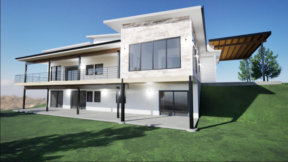 Rear elevation